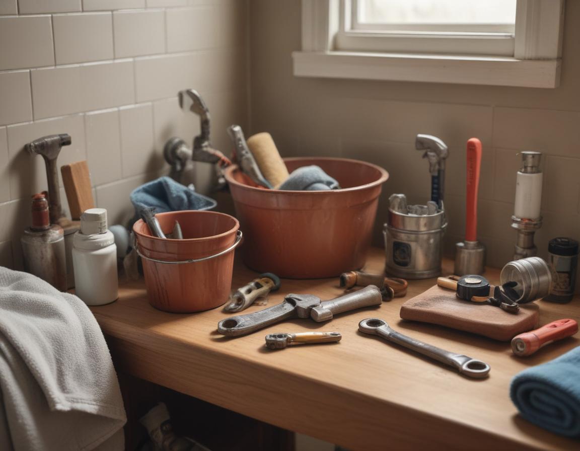 Removing old plumber's putty from sink deck with a utility knife