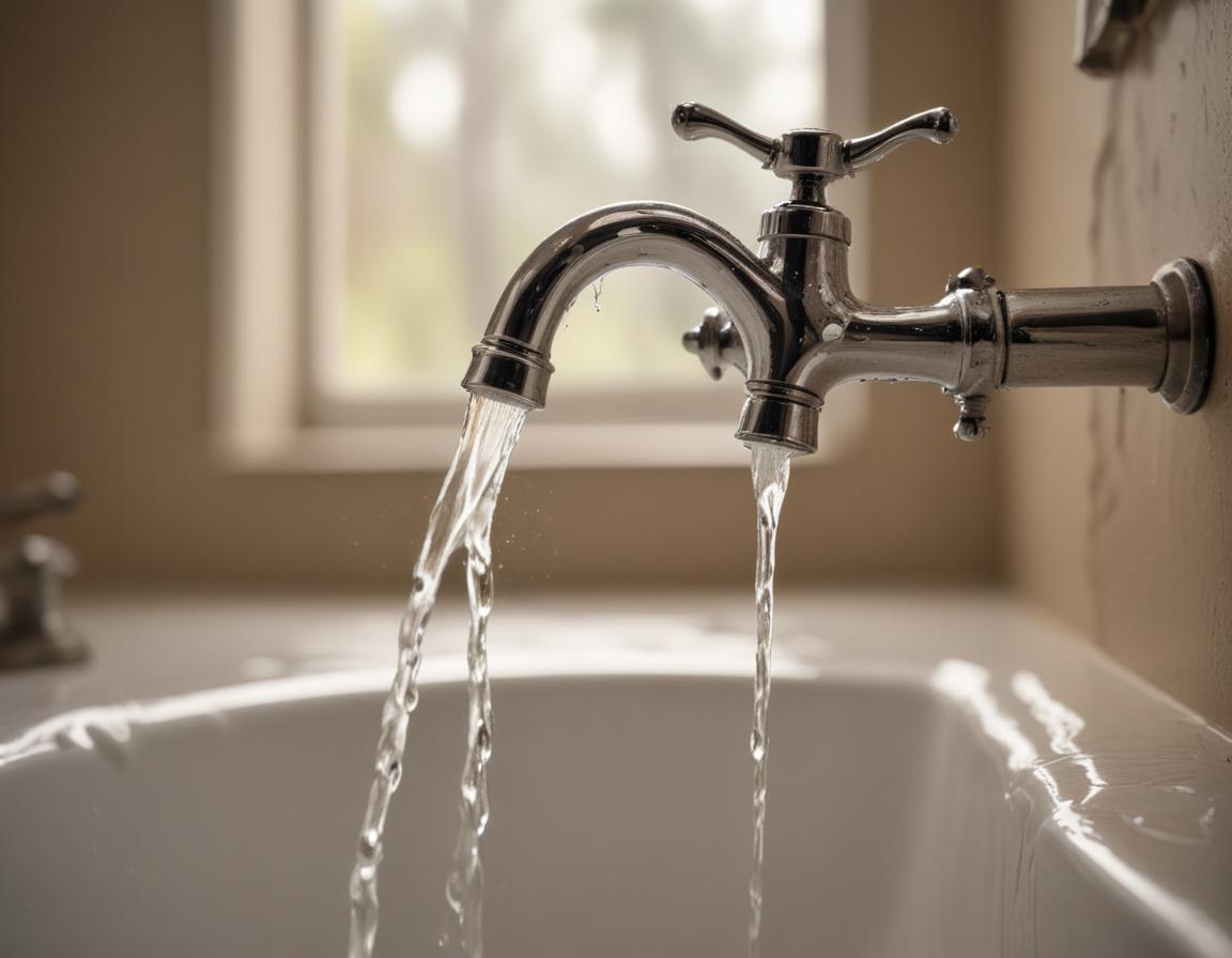 Close-up image of a new O-ring being installed in a faucet assembly